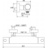 Термостат для душа Ravak Puri PU 033.00/150 X070116 хром