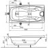 Акриловая ванна Ravak XXL 190x95 C091000000