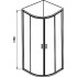 Душевой уголок Ravak BLCP4-90 Sabina Transparent, профиль хром