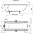Акриловая ванна Ravak Classic 170x70 C541000000