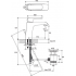 Смеситель для раковины Ravak Flat FL 013.00 X070117 с донным клапаном
