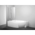 Шторка на ванну Ravak Rosa CVSK1 160/170 L Transparent, профиль блестящий