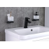 Смеситель для умывальника Ravak X070150 10° FREE без донного клапана 170 мм TD F 014.20 черный