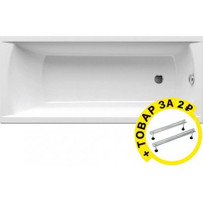 Акриловая ванна Ravak Classic 170x70 см + ножки
