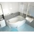 Акриловая ванна Ravak Rosa 95 150x95 см R с ножками