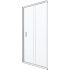 Душевая дверь в нишу Ravak BLDP2-120 Transparent, профиль хром + средство для ванн и защитное средство