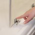 Душевая дверь в нишу Ravak BLDP2-120 Transparent, профиль хром + средство для ванн и защитное средство