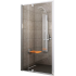 Душевая дверь в нишу Ravak PDOP2-120 Transparent, профиль сатин + средство для ванн и защитное средство