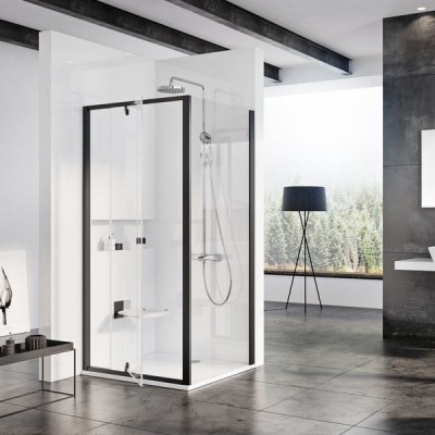 Душевой уголок Ravak PDOP2 120х80, Transparent, профиль черный