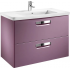 Комплект мебели Roca Gap 80 фиолетовая (Zru9302740+327470000+ZRU9302689)