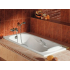 Чугунная ванна Roca Haiti 140x75 2331G0000 с отверстиями для ручек и антискользящим покрытием