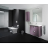 Комплект мебели Roca Gap 60 фиолетовая (Zru9302742+327472000+ZRU9302688)
