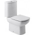Крышка-сиденье Roca Dama Senso ZRU9302820 c микролифтом, петли хром