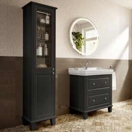 Мебель для ванной Roca Carmen 80 темно-серый сатин