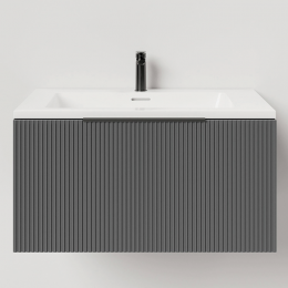 Тумба подвесная Salini Touch 60 T600V1A антрацит матовая