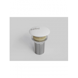 Донный клапан Salini D501 161201G/16121WG белый