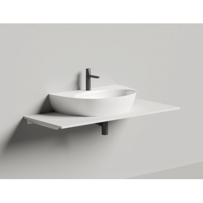 Раковина накладная Salini Alda Wall 03 75 140323M белая купить с доставкой. 100% Оригинал. Гарантия!