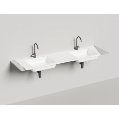 Раковина подвесная Salini Onda 180 1402202M белая купить с доставкой. 100% Оригинал. Гарантия!