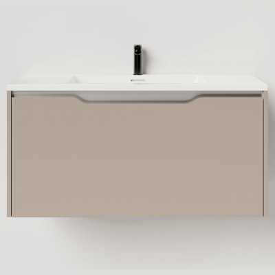 Тумба подвесная Salini Smile 80 S800T серо-коричневая матовая купить с доставкой. 100% Оригинал. Гарантия!