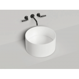 Раковина накладная Salini Armonia Round 02 45 130422M белый