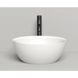 Раковина накладная Salini Alda 02 45 1102110G белая