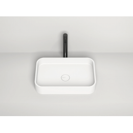 Раковина накладная Salini Callista 01 55 1101104G белая