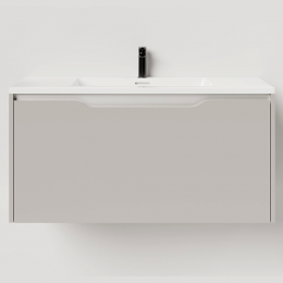 Тумба подвесная Salini Smile 80 S800G серая матовая