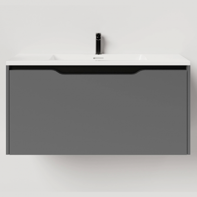 Тумба подвесная Salini Smile 80 S800A антрацит матовая купить с доставкой. 100% Оригинал. Гарантия!