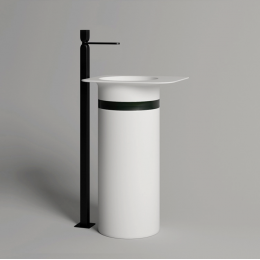 Раковина напольная Salini Ninfea 01 55 130221M белая