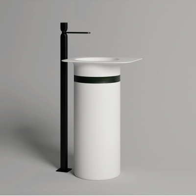 Раковина напольная Salini Ninfea 01 55 130221M белая купить с доставкой. 100% Оригинал. Гарантия!