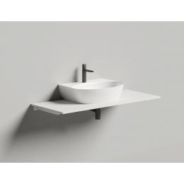 Раковина накладная Salini Alda Wall 02 60 140312G белая