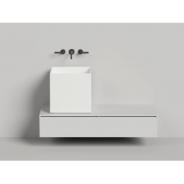 Раковина накладная Salini Armonia Square 03 45 130513G