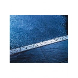Решетка TECE «LINES» из нержавеющей стали, прямая, длина 800 мм, глянец, 600820