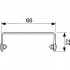 Дизайн-решетка TECE Drainline Lines 600921, 90 см, сатин