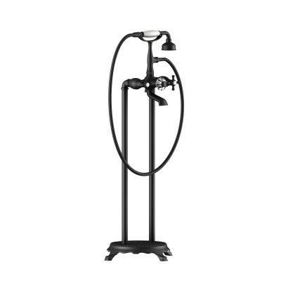 Смеситель напольный для ванны  Timo Nelson (1900/03Y-CR) черный