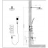 Душевая система встроенная с термостатом Timo Tetra-thermo черный (SX-0199/03SM)