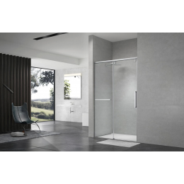 Душевая дверь в нишу слайдер Terminus Альба 01 1400х2200 хром Душевая дверь в нишу слайдер Terminus Альба 01 1400х2200 хром