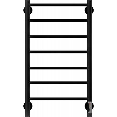Полотенцесушитель электрический Terminus Аврора П7 400*750 черный матовый