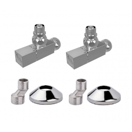 Комплект Terminus: вентиль угл 3/4х1/2 г/ш квадрат(2шт), эксцентрик(2шт), отражатель(2шт) (4620768888861)