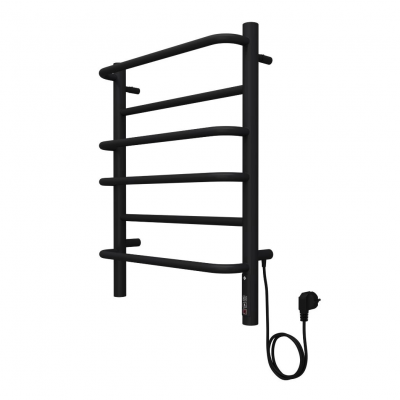 Полотенцесушитель электрический 450х600 Terminus Евромикс 4670078557049 черный матовый купить с доставкой. 100% Оригинал. Гарантия!