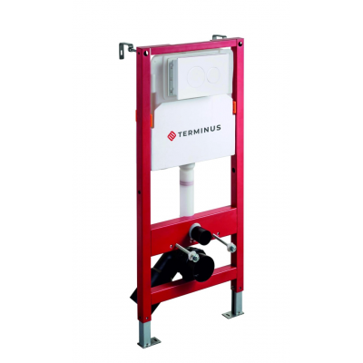 Инсталляция для подвесного унитаза Terminus 33iP50х112R 4 в 1 комплект с клавишей купить с доставкой. 100% Оригинал. Гарантия!