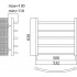 Полотенцесушитель электрический Terminus Классик П5 50x63 R