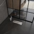 Душевой трап с сухим затвором вертикальный выпуск Teymi Helmi 10х30 c решеткой нержавеющая сталь T90327