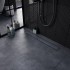 Душевой трап с комбинированным гидрозатвором Teymi Aina Prime черный 60 см под плитку T90010