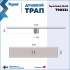 Душевой трап с сухим затвором вертикальный выпуск Teymi Helmi 10х50 c решеткой нержавеющая сталь T90331