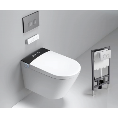 Комплект унитаз-биде с инсталляцией, кнопкой и сиденьем микролифт Timo TE-751B купить с доставкой. 100% Оригинал. Гарантия!