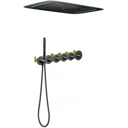 Душевая система Timo Saona SX-2319/03SM черный
