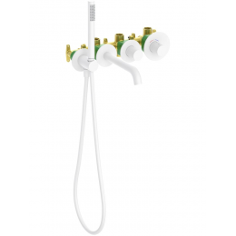 Смеситель для ванны Timo Saona 2324/16YSM белый