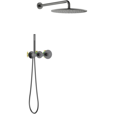 Душевая система Timo Saona SX-2359/18SM черное золото купить с доставкой. 100% Оригинал. Гарантия!