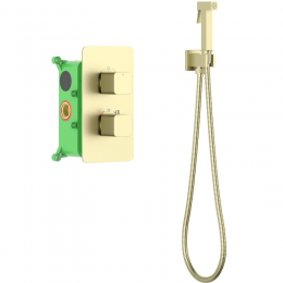 Гигиенический душ со смесителем Timo Petruma 5089/17SM золото